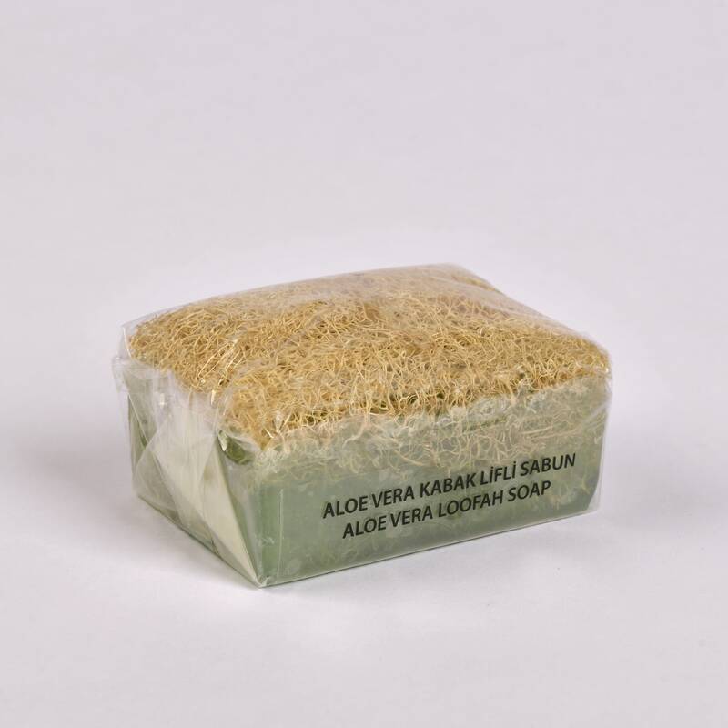 ALOE VERA KABAK LİFLİ SABUN 130 G - 2