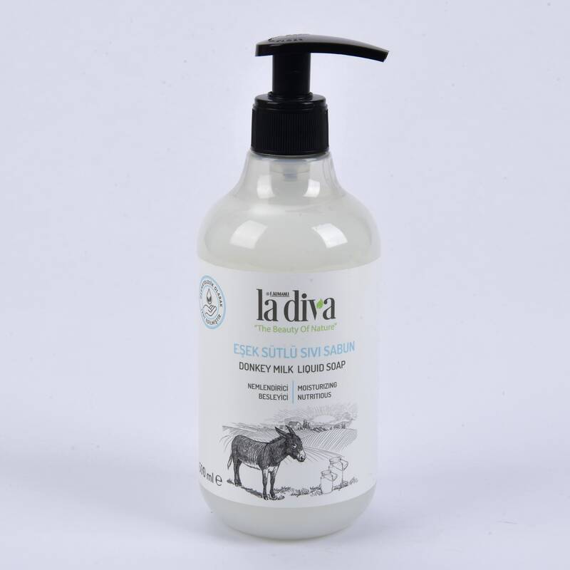 EŞEK SÜTLÜ DOĞAL SIVI SABUN 500 ML - 1