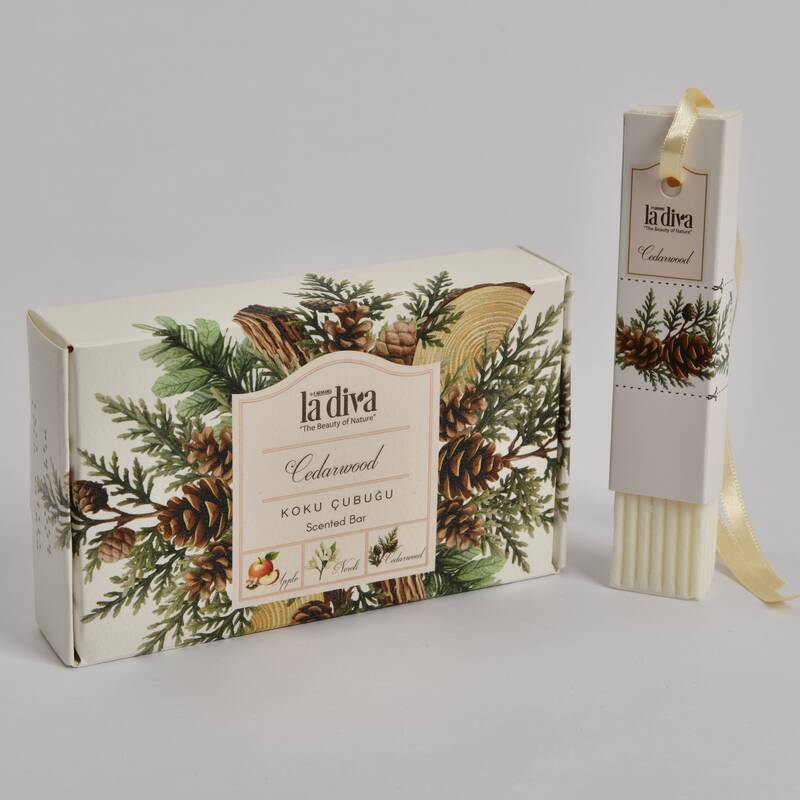 LA DİVA CEDARWOOD KOKU ÇUBUĞU 3X55 G - 1