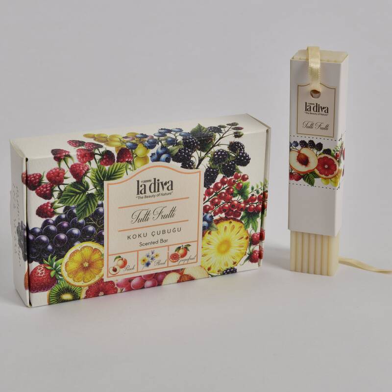 LA DİVA TUTTI FRUTTI KOKU ÇUBUĞU 3X55 G - 1