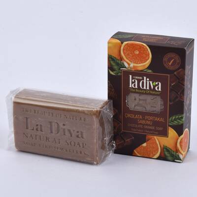 LaDiva - ÇİKOLATA & PORTAKAL SABUNU 100 G (1)