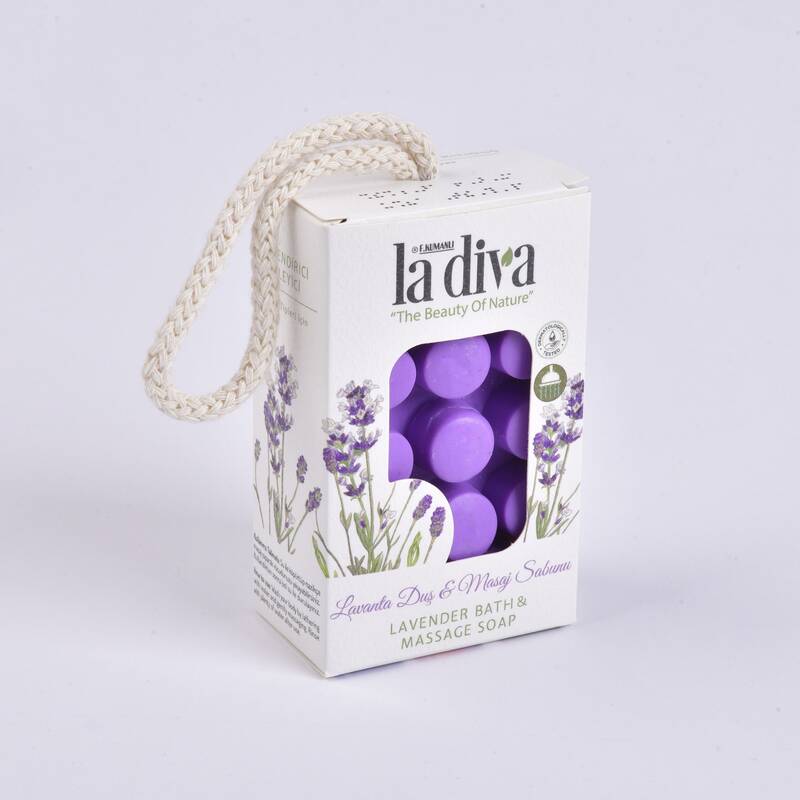 LAVANTA İPLİ MASAJ SABUNU 120 G - 1