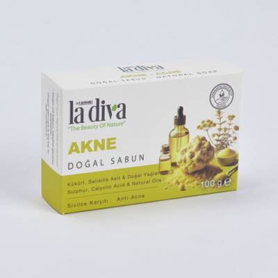 LaDiva - 100 G MEDİKAL SERİ - AKNE SABUNU