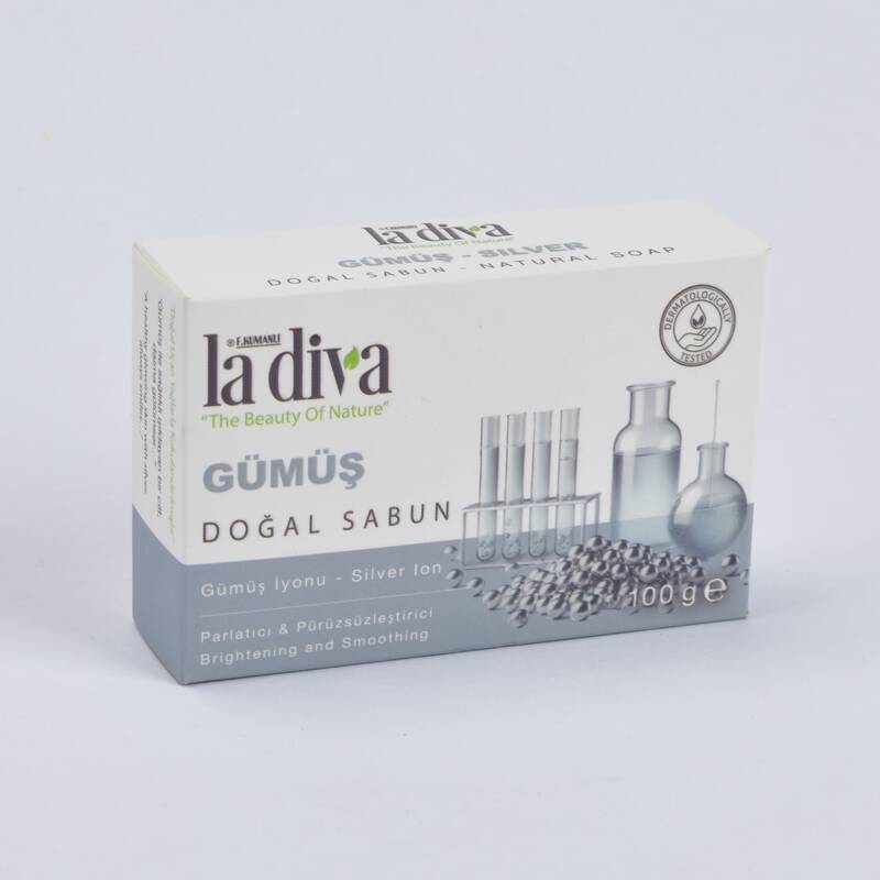 100 G MEDİKAL SERİ - GÜMÜŞ SABUN - 1