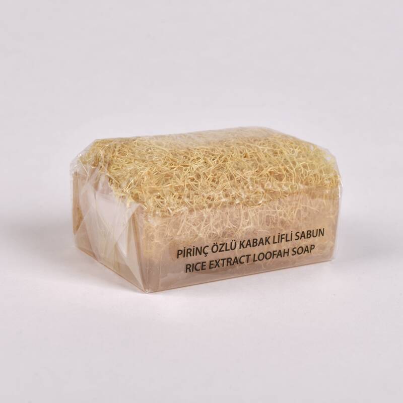 PİRİNÇ ÖZLÜ KABAK LİFLİ SABUN 130 G - 2